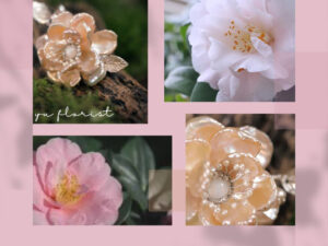 珍珠山茶花材料包